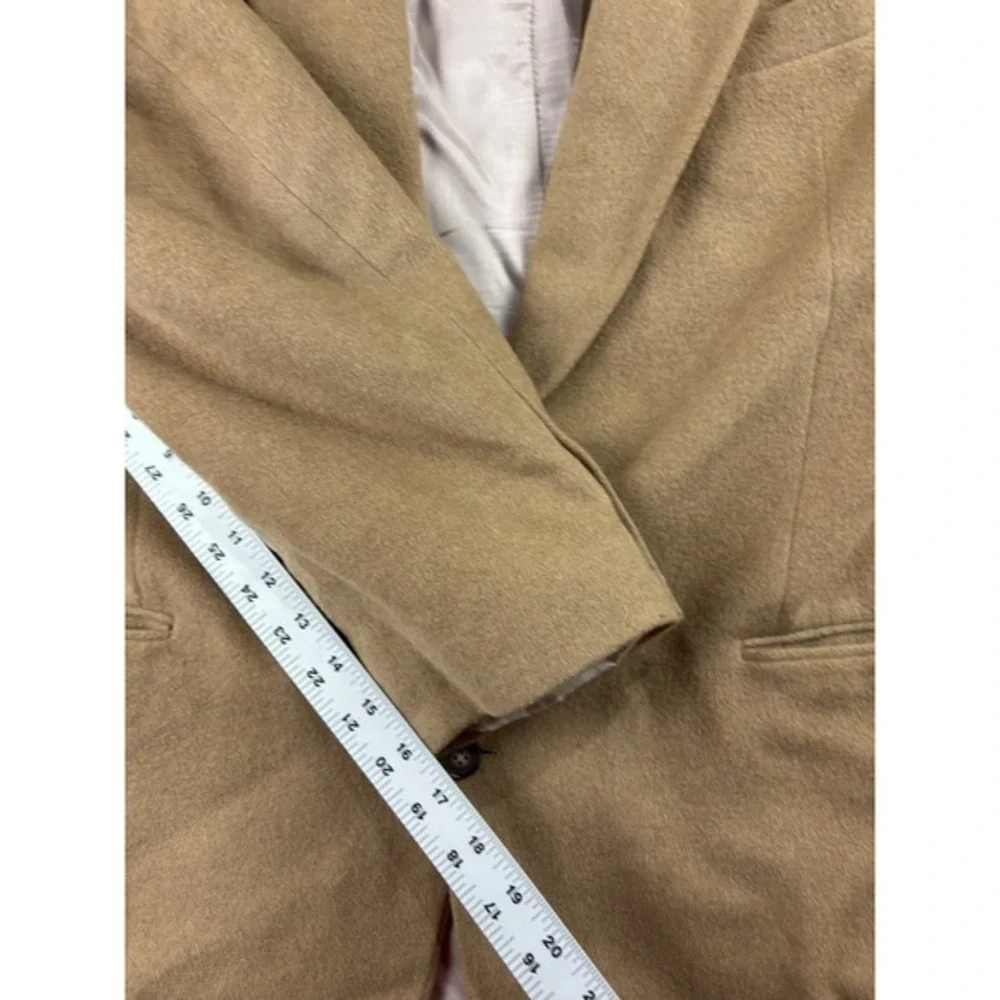 Christian Aujard Mens 46 R Tan Wool Camel Hair Blend Sport Coat Blazer‎ VTG